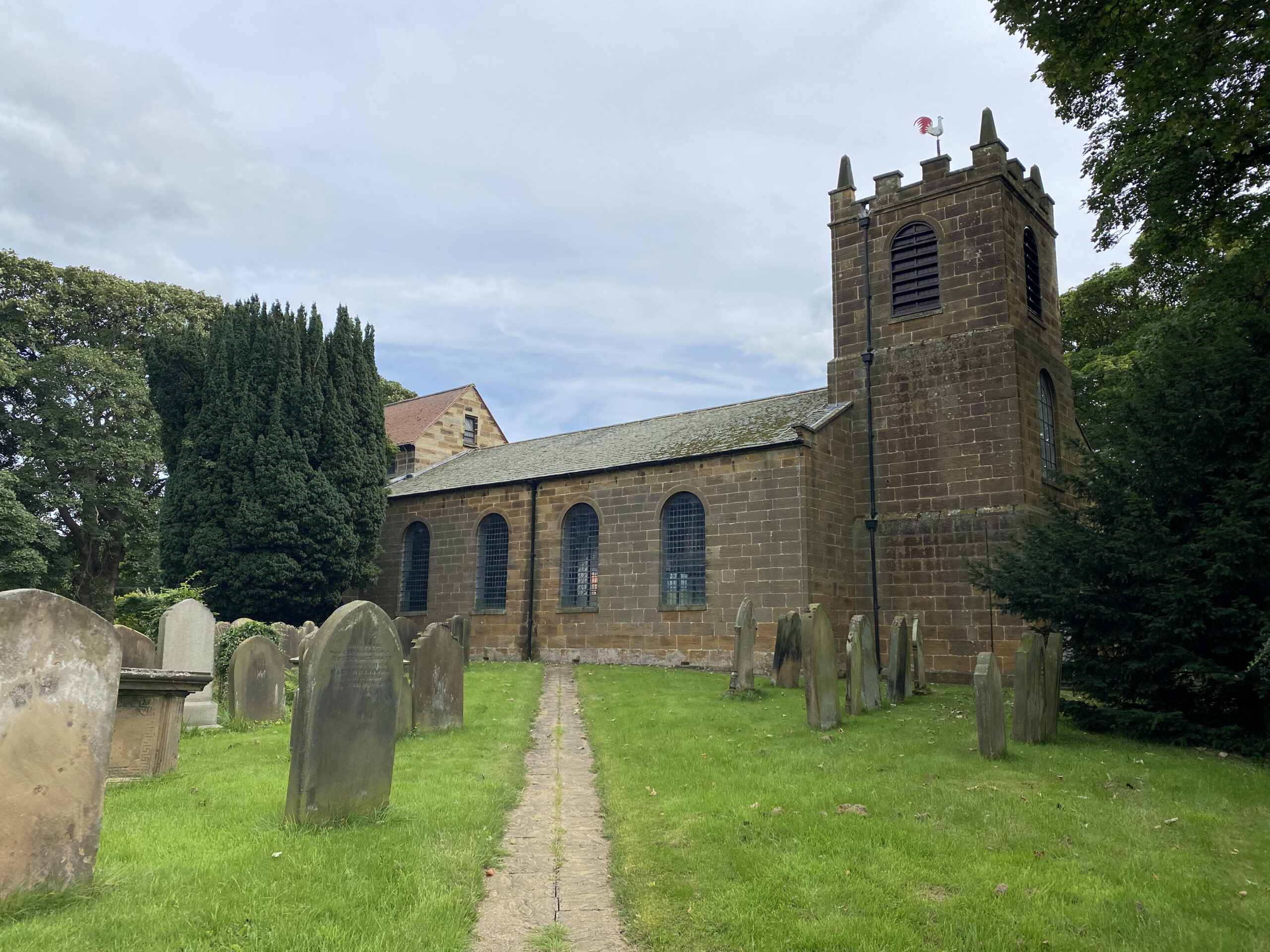 St Augustine Church Graveyard Path