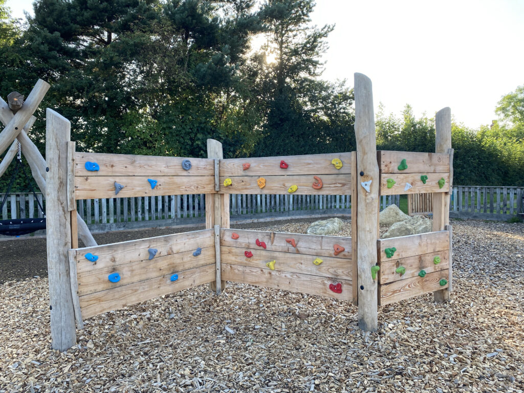 Kirkby Playground Climbing Wall